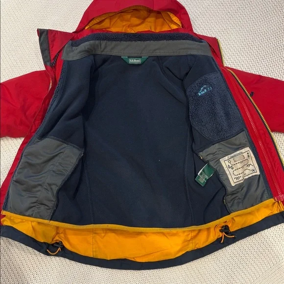 L.L. Bean Kids' Fleece-Lined 3-in-1 Jacket - Picture 3 of 4